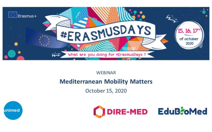 Edu-BioMed celebrated the Erasmus Days talking about mobility